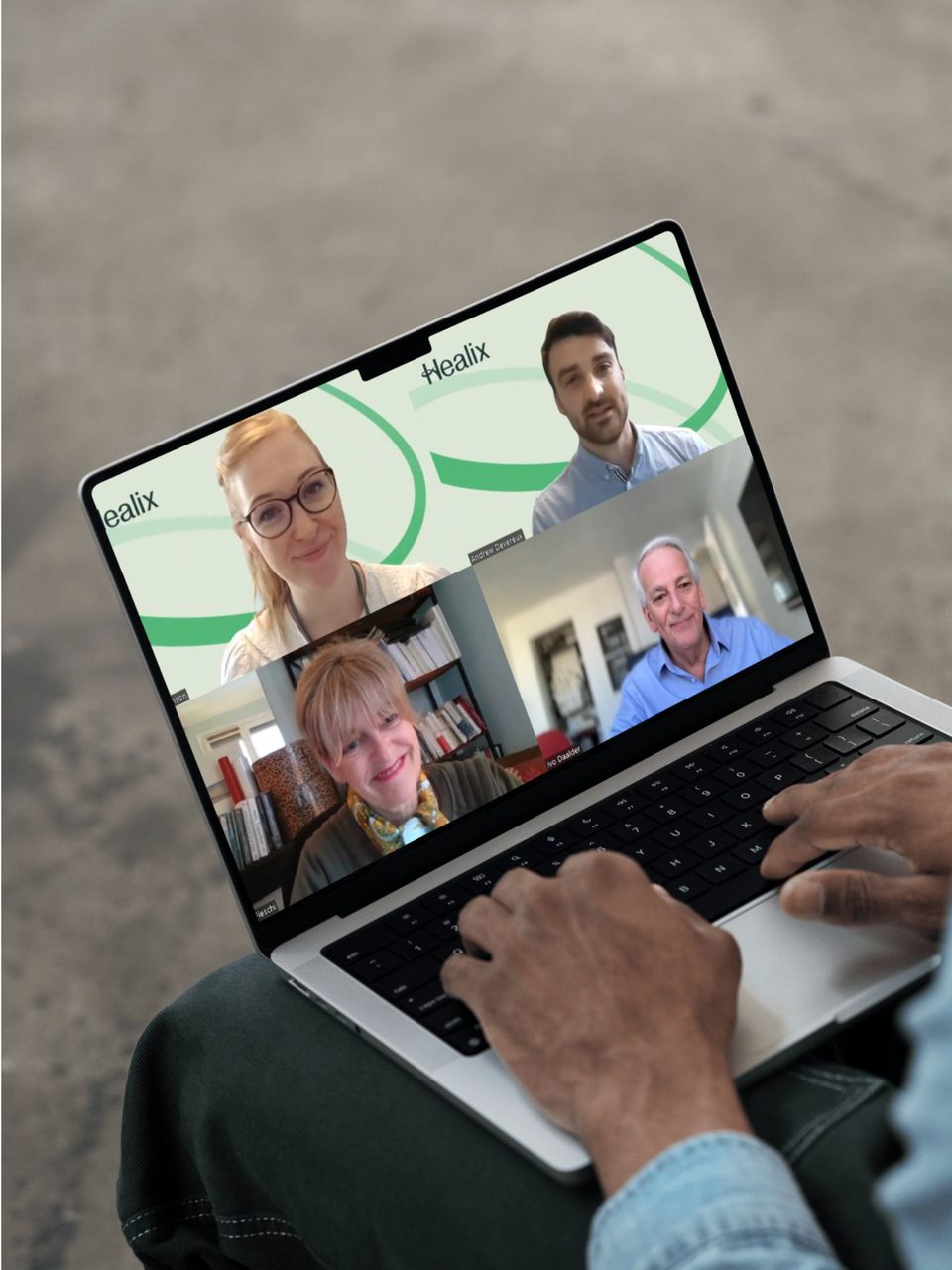 Mockup of our panel of experts for the Healix Elections Webinar